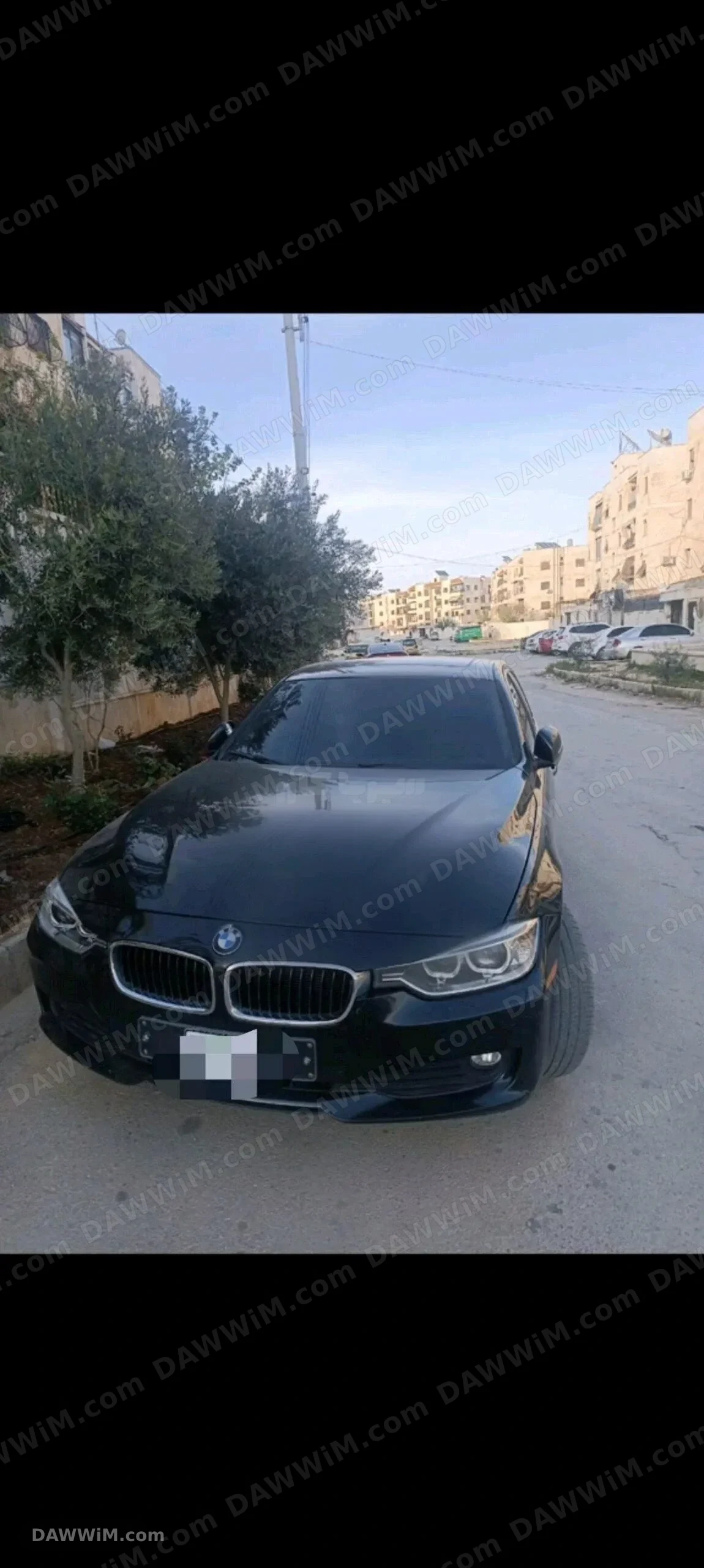 سيارة بي ام دبليو 320 موديل 2013 للبيع