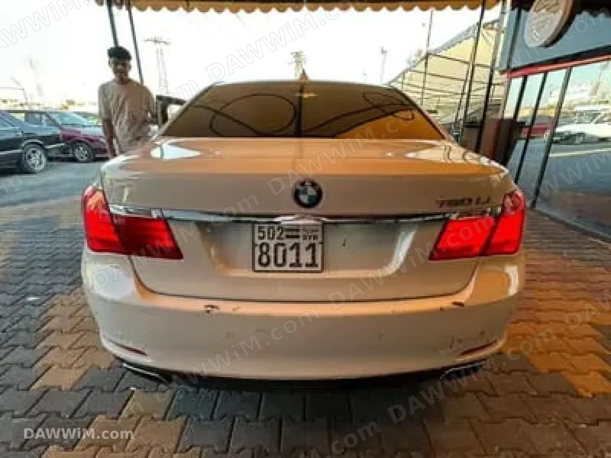 بي إم دبليو 750 موديل 2012 للبيع