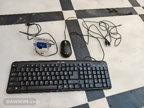ماوس وكيبورد وكاميرا للكمبيوتر