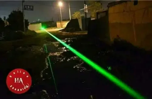 ليزر 303 أخضر قابل للشحن