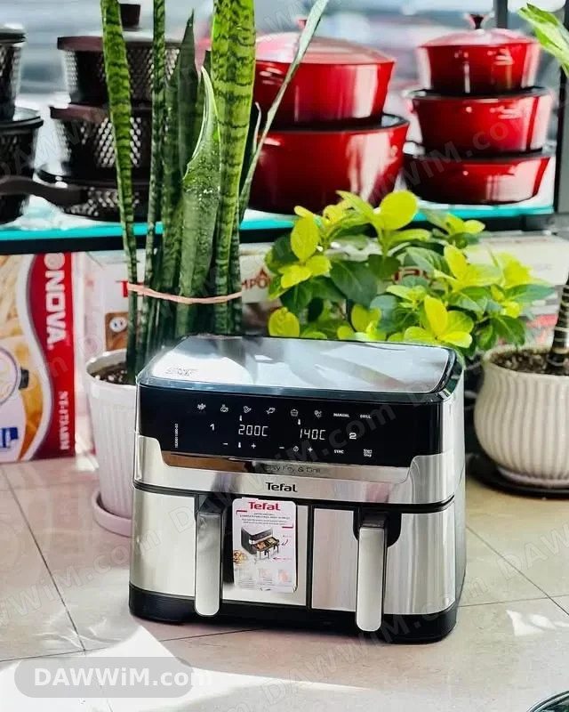 قلاية هوائية تيفال Dual Easy Fry & Grill