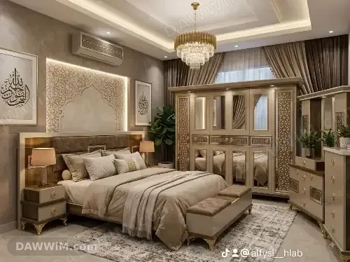 غرف نوم عريسية موديلات حديثة