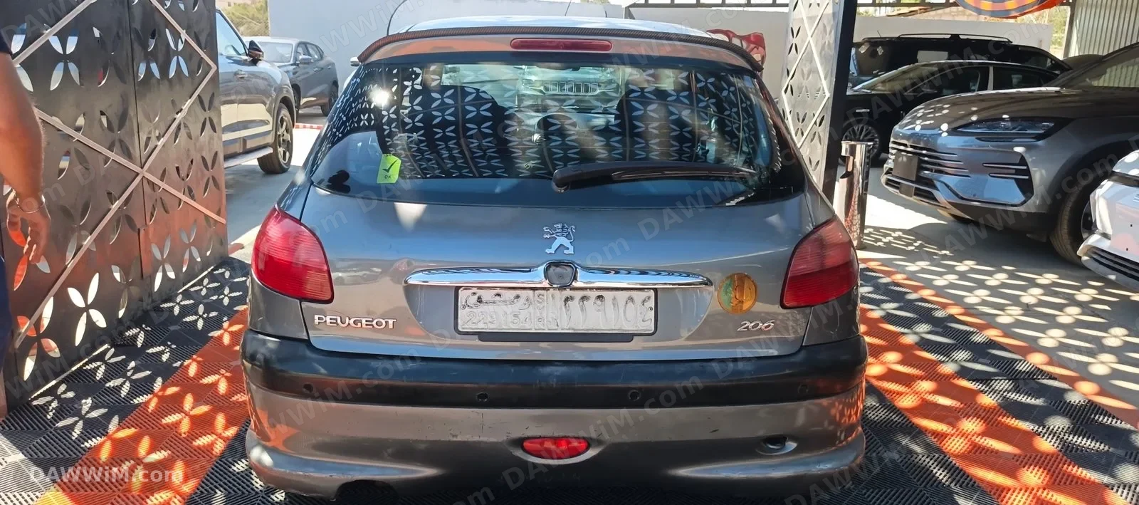 سيارة بيجو 206 موديل 2003 للبيع في دمشق