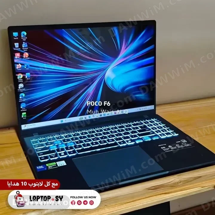 لابتوب Asus V16 جديد بكرت شاشة RTX 5060