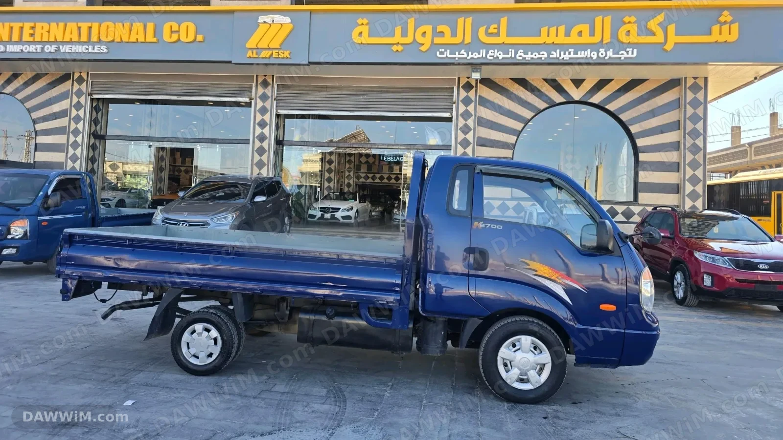 كيا بونغو 2700 موديل 2012 للبيع