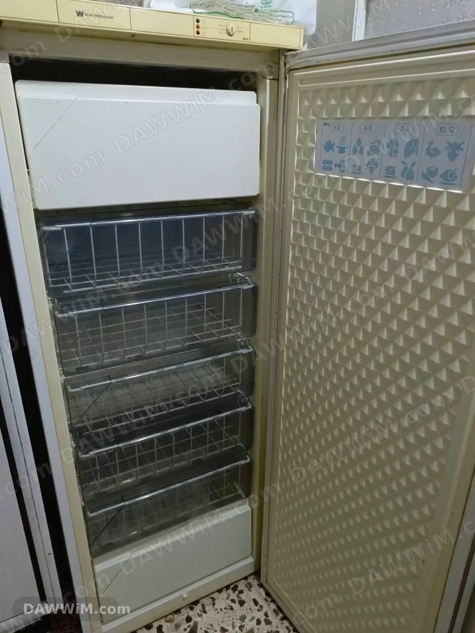 فريزة ويستينغ هاوس أمريكية ممتازة للبيع