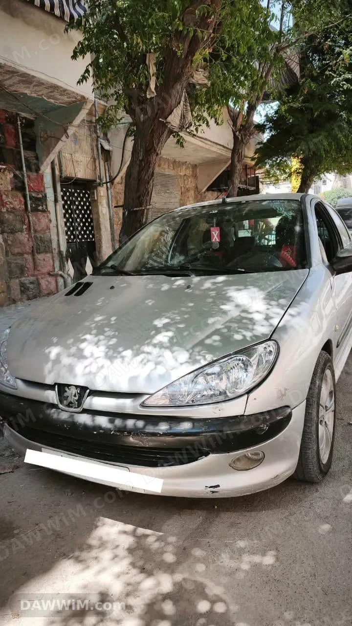 بيجو 206 موديل 2003 للبيع في حلب