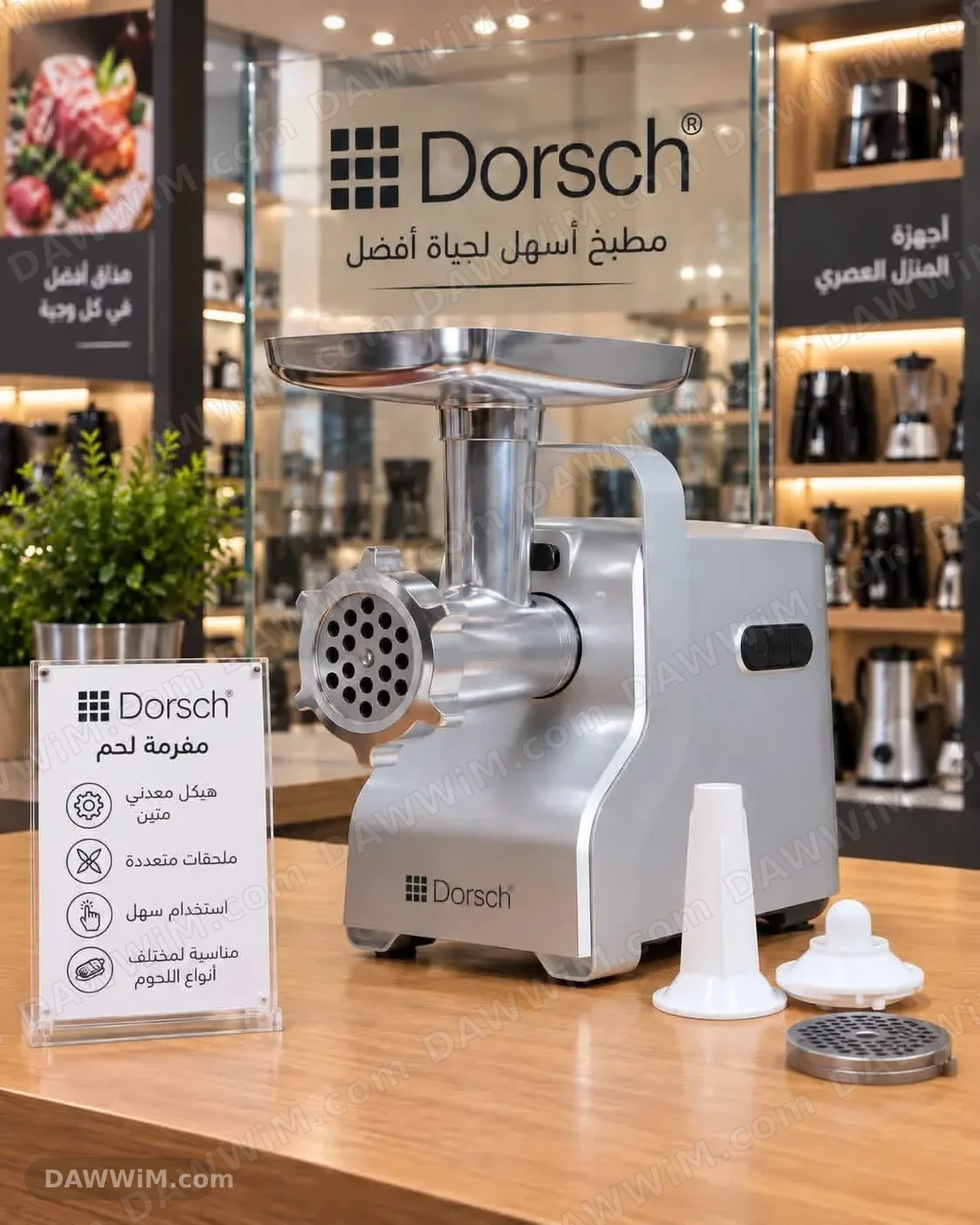 مفرمة لحمة Dorsch ألمانية جديدة