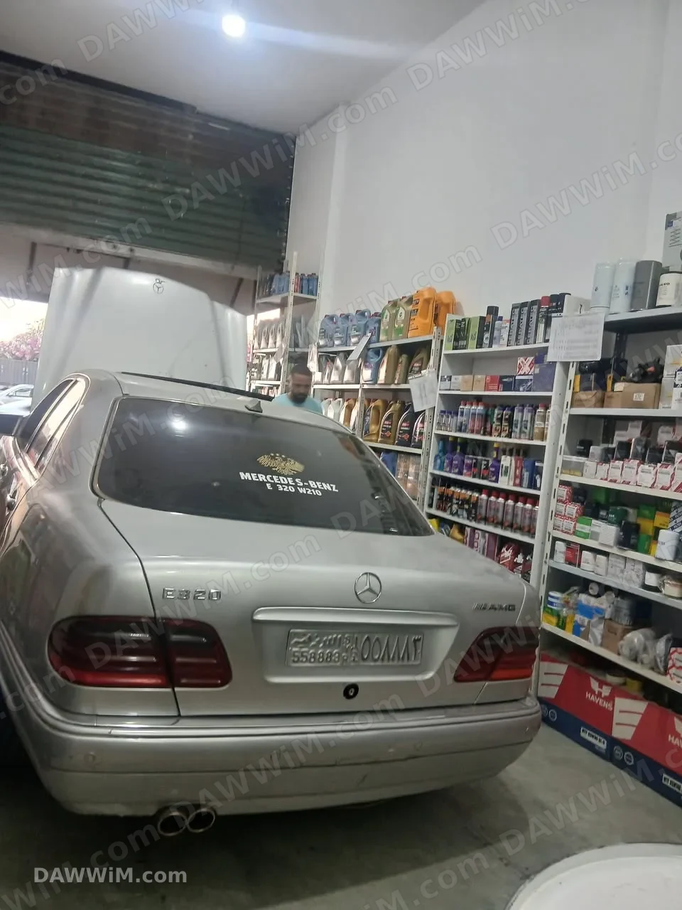 مرسيدس بنز W210 موديل 1996 تحديث 2000 للبيع
