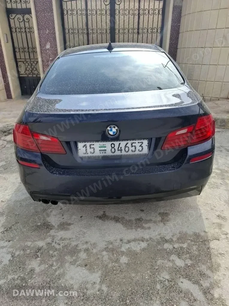 سيارة بي ام دابليو 520 موديل 2014 للبيع