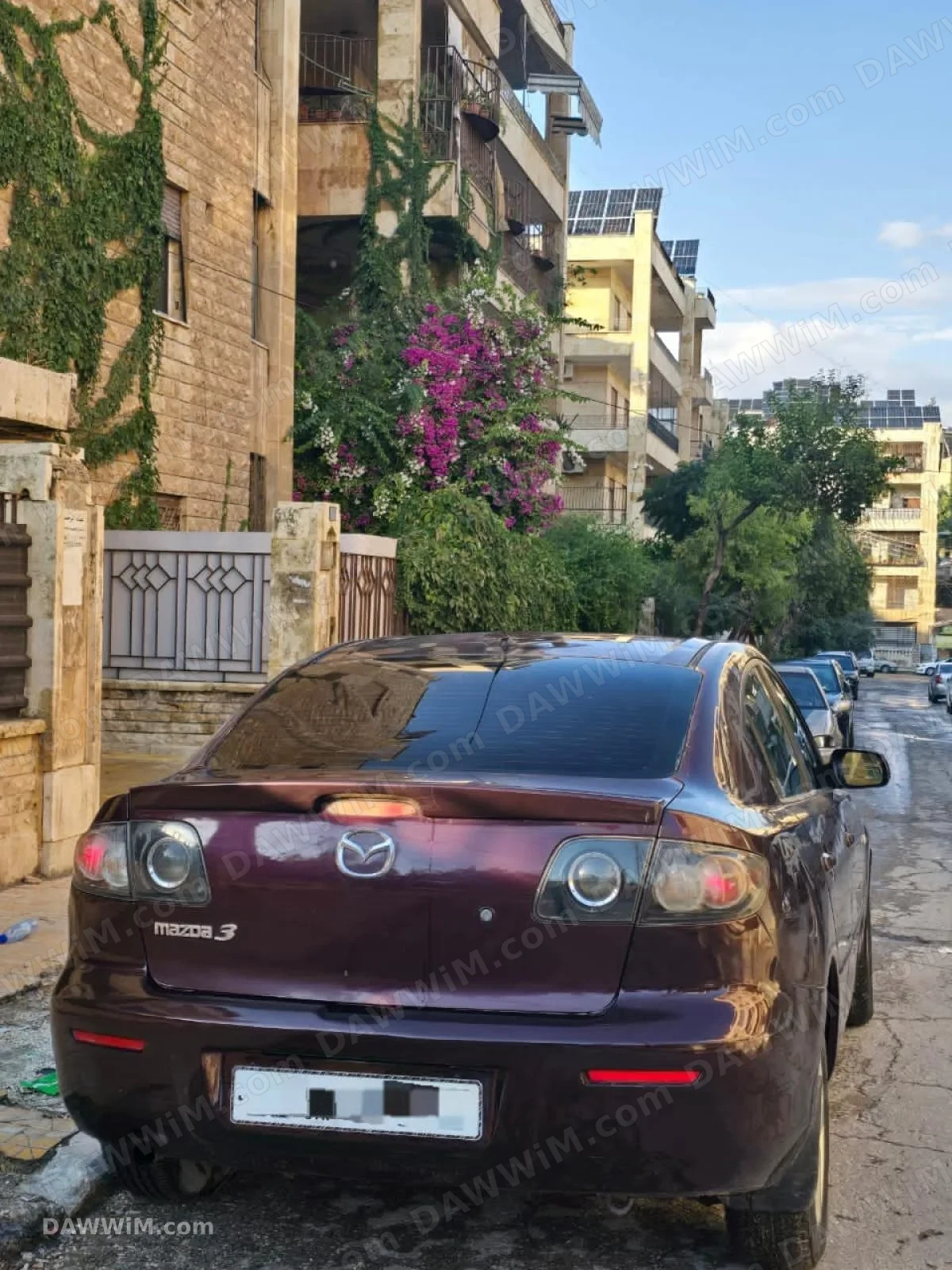 سيارة مازدا 3 موديل 2007 للبيع