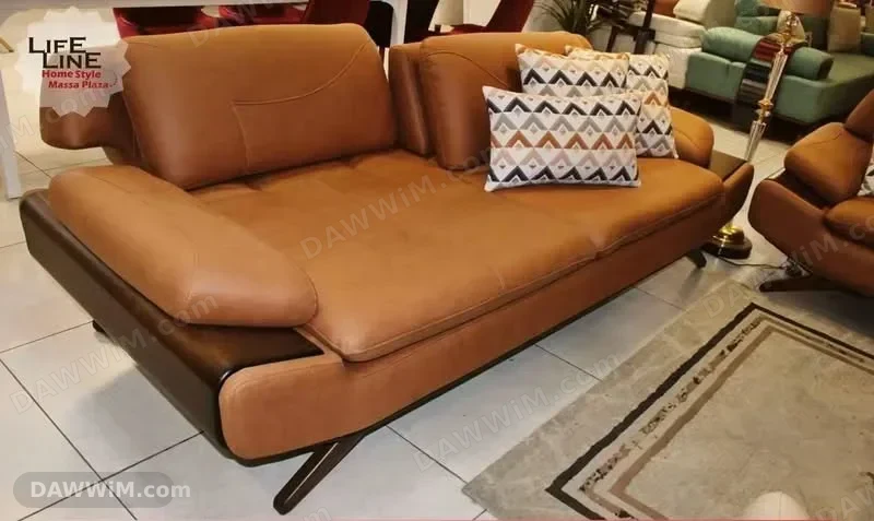 طقم جلوس من خشب الزان