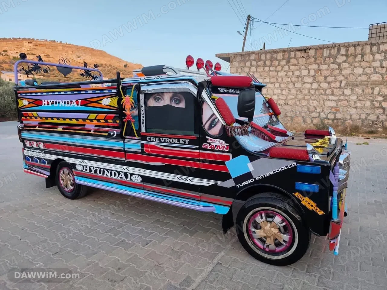 سيارة بيك أب حلفاوية معدلة للبيع