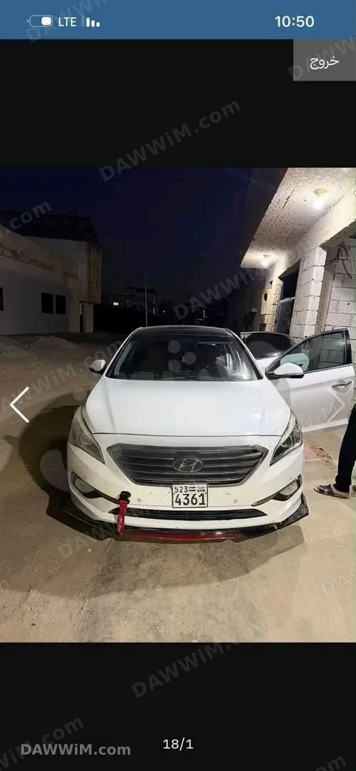 هيونداي سوناتا 2017 بحالة الوكالة