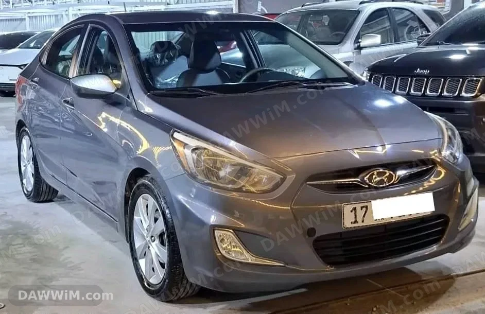 هيونداي اكسنت 2015 مستعملة للبيع