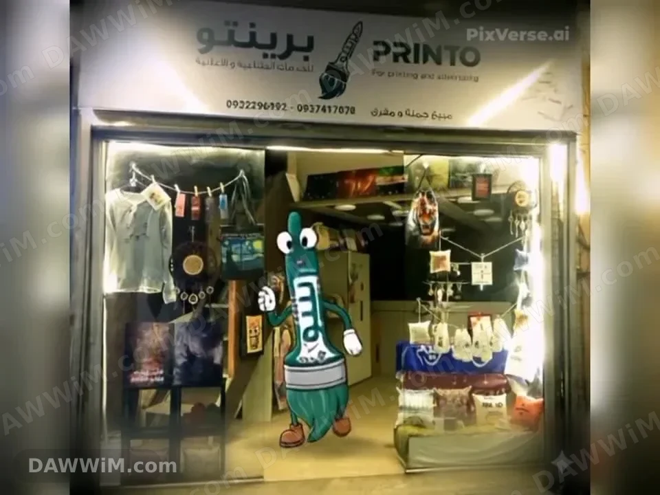 محل برينتو لكافة خدمات الطباعة