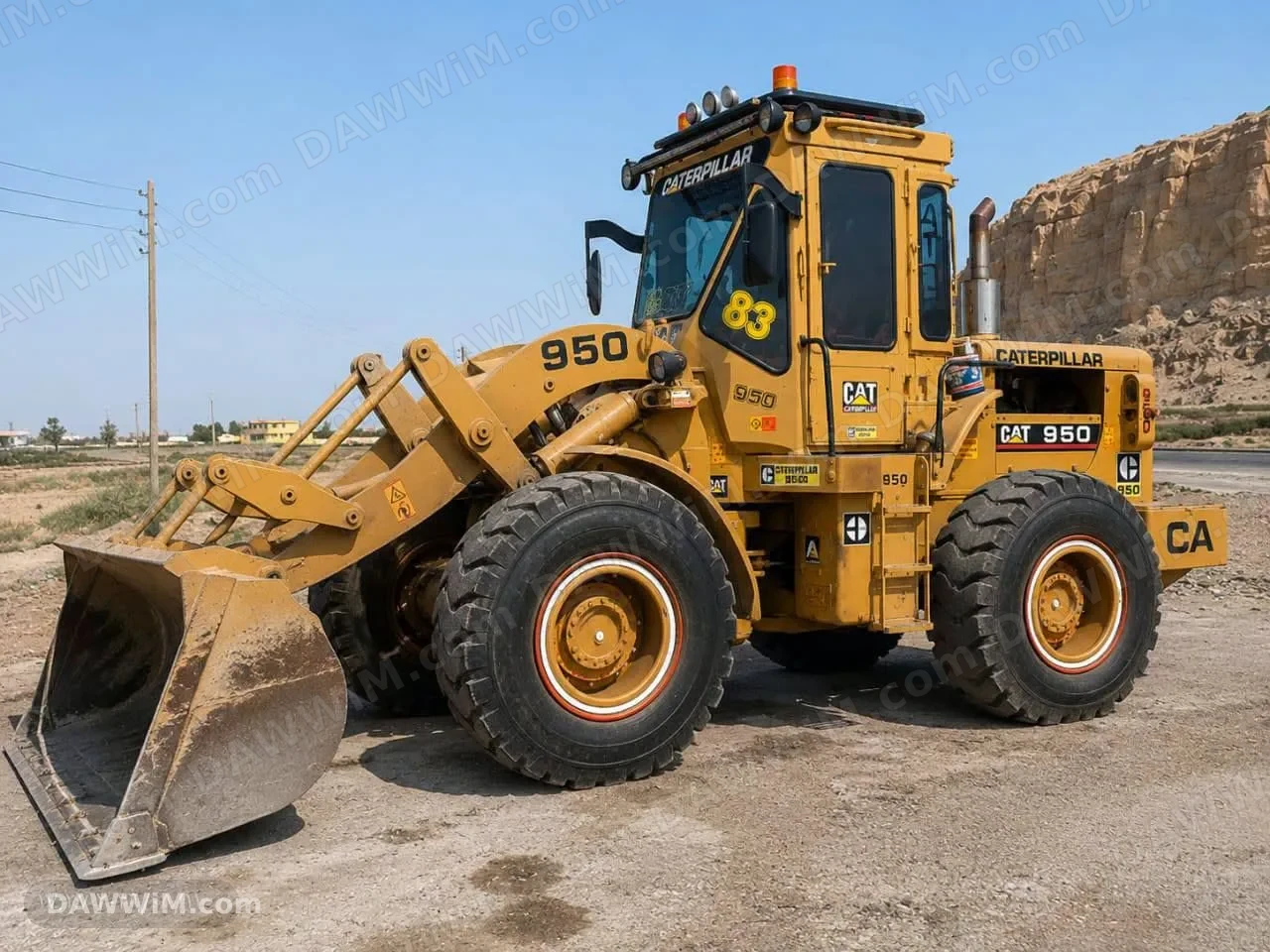 تركس كاتر بيلر CAT 950 للبيع