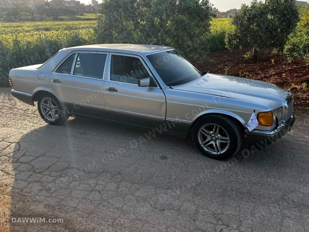 مرسيدس 560SEL تمساحة موديل 1983