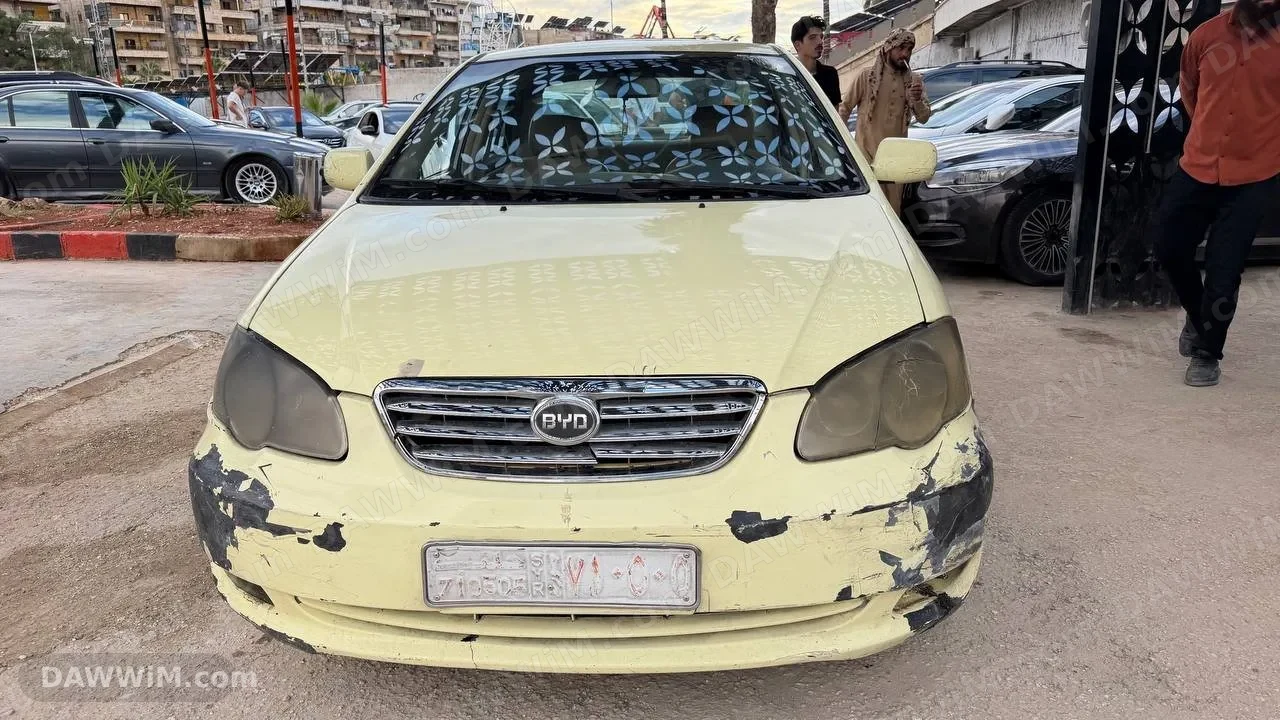 سيارة BYD F3 موديل 2012 للبيع