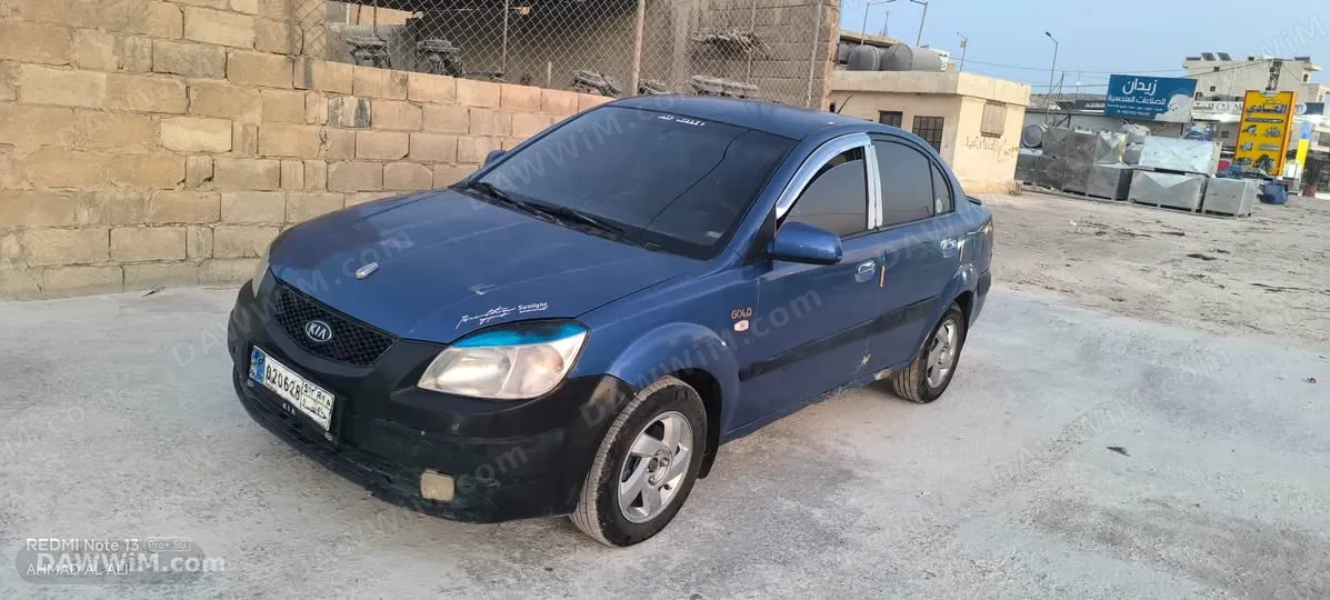 كيا ريو موديل 2006 محدثة 2010 للبيع