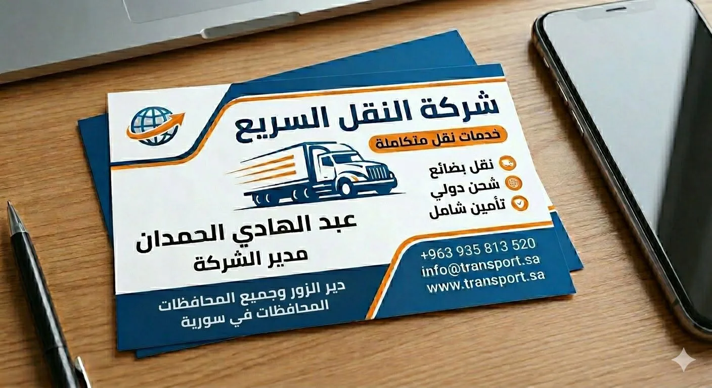 خدمات نقل وشحن وتأمين شاملة