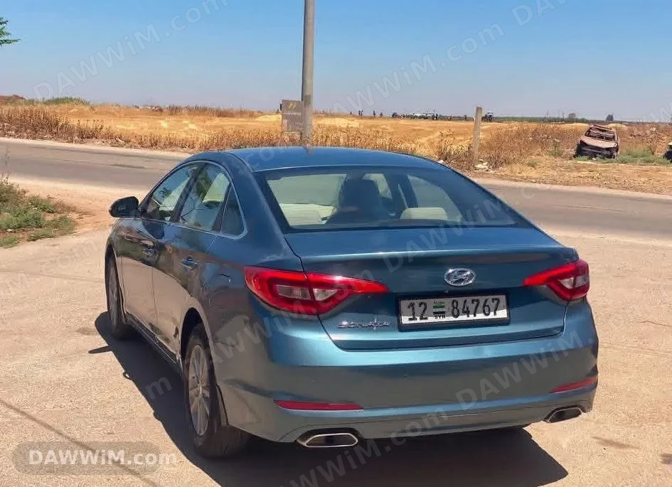هونداي سوناتا 2015 للبيع بحالة الوكالة، وارد خليجي، ممشى 95000 كم