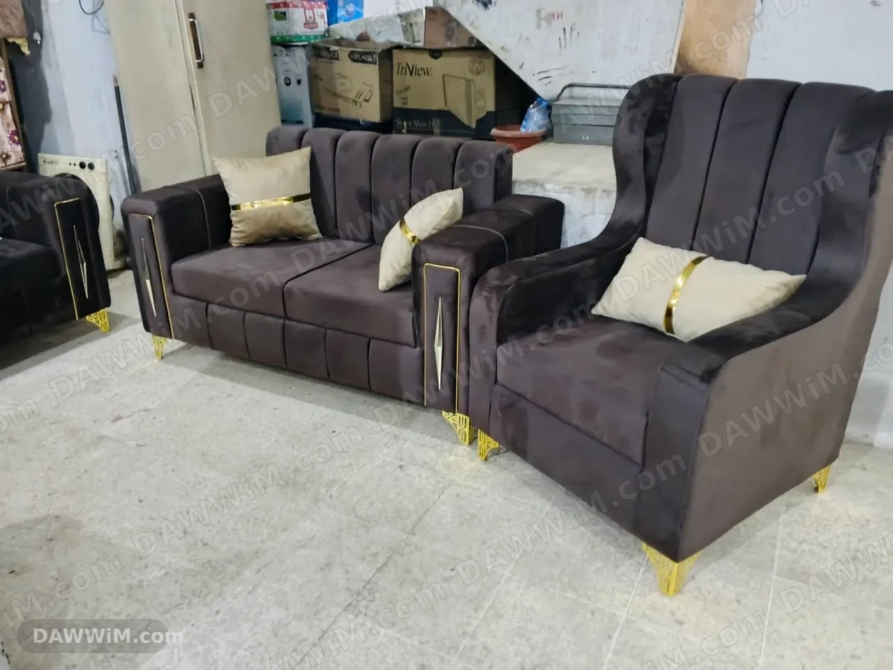 طقم كنب 9 أشخاص من معرض بلال
