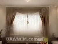 تصميم ستارة فخمة من جلد الغزال وشيفون الراشيل