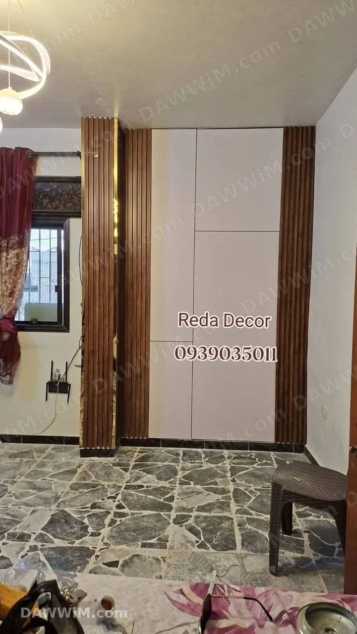 فني تركيب ديكورات بديل الرخام والخشب