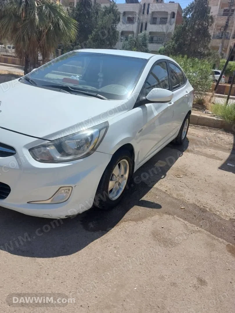 هيونداي اكسنت 2014 مازوت للبيع