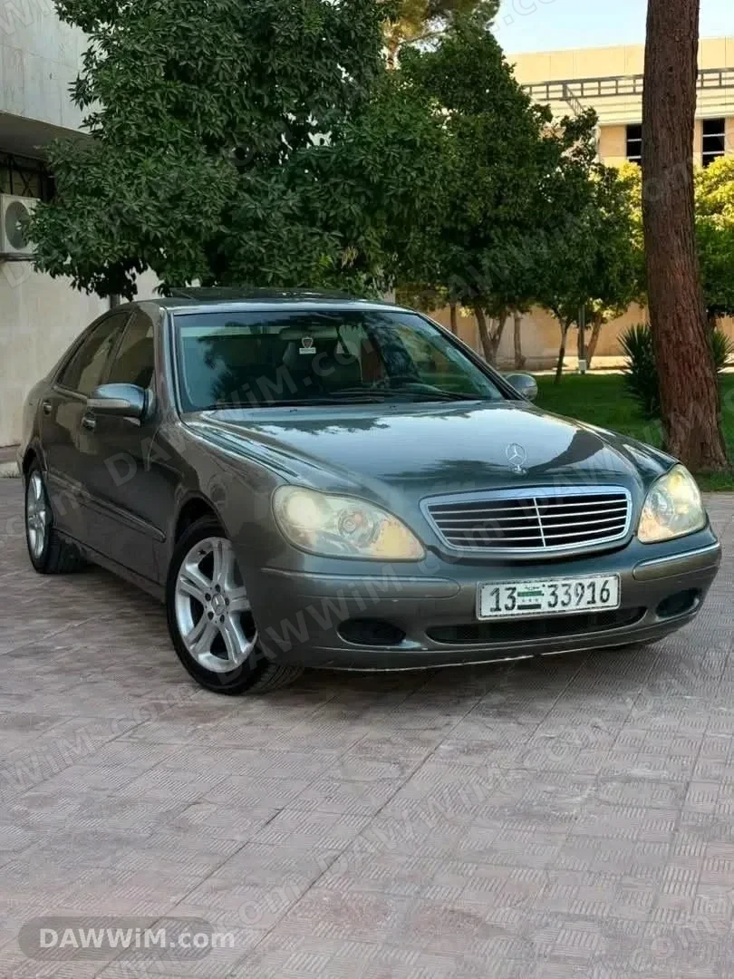 مرسيدس بنز S320 موديل 2000 للبيع