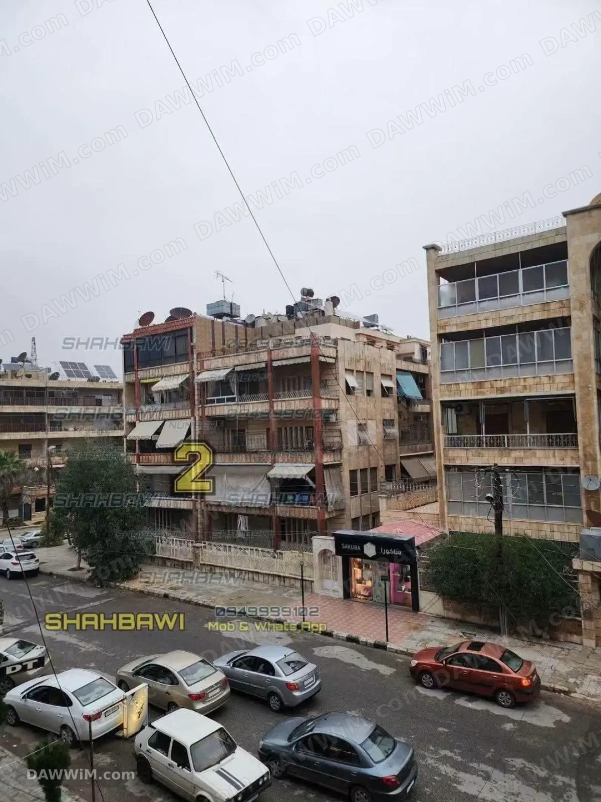 شقة للبيع في الموكامبو - حلب