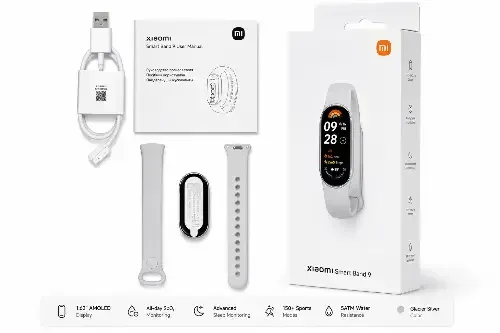 سوار ذكي Xiaomi Smart Band 9 أصلي مع ملحقاته