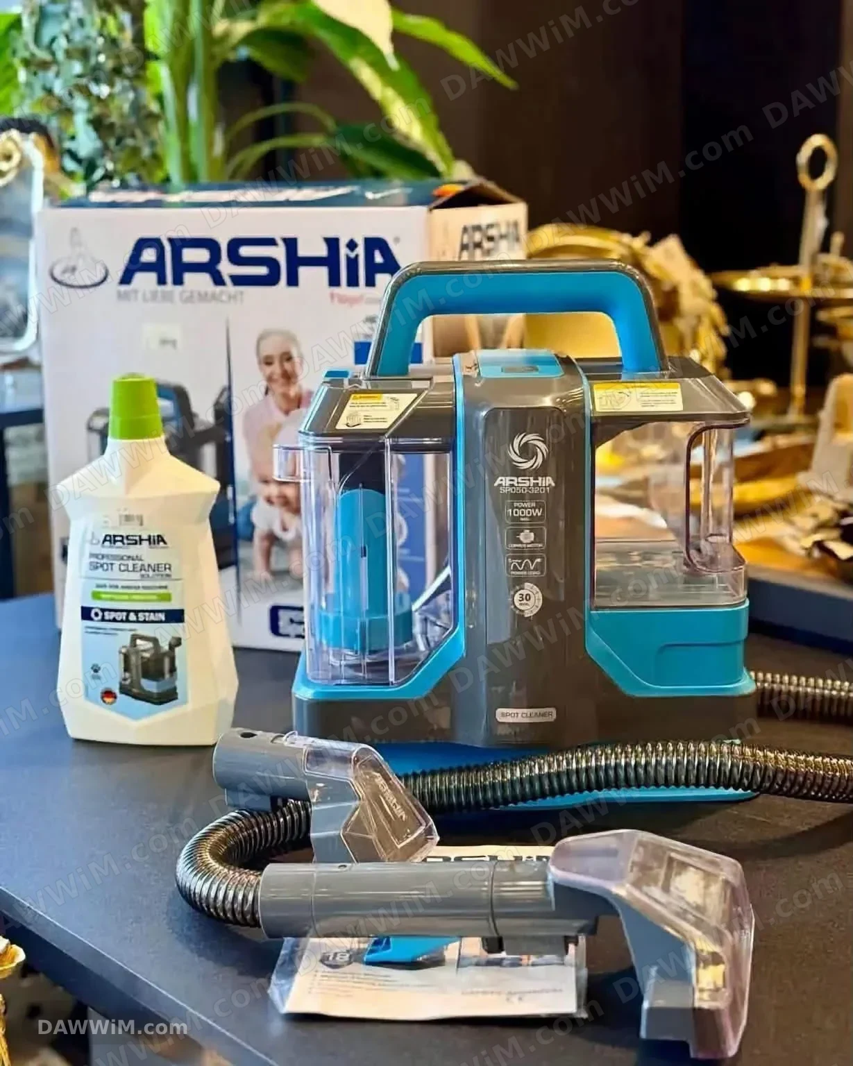 جهاز تنظيف البقع ARSHIA بقوة 1000 واط