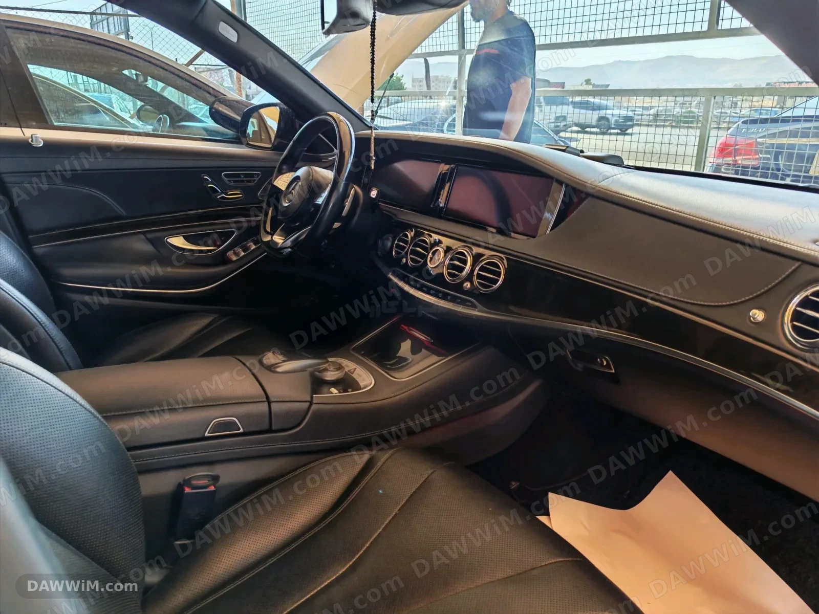 مرسيدس بنز S 400 موديل 2015 مستعملة للبيع