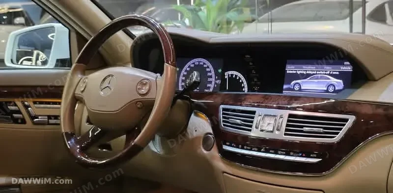 مرسيدس بنز S280 موديل 2008 للبيع