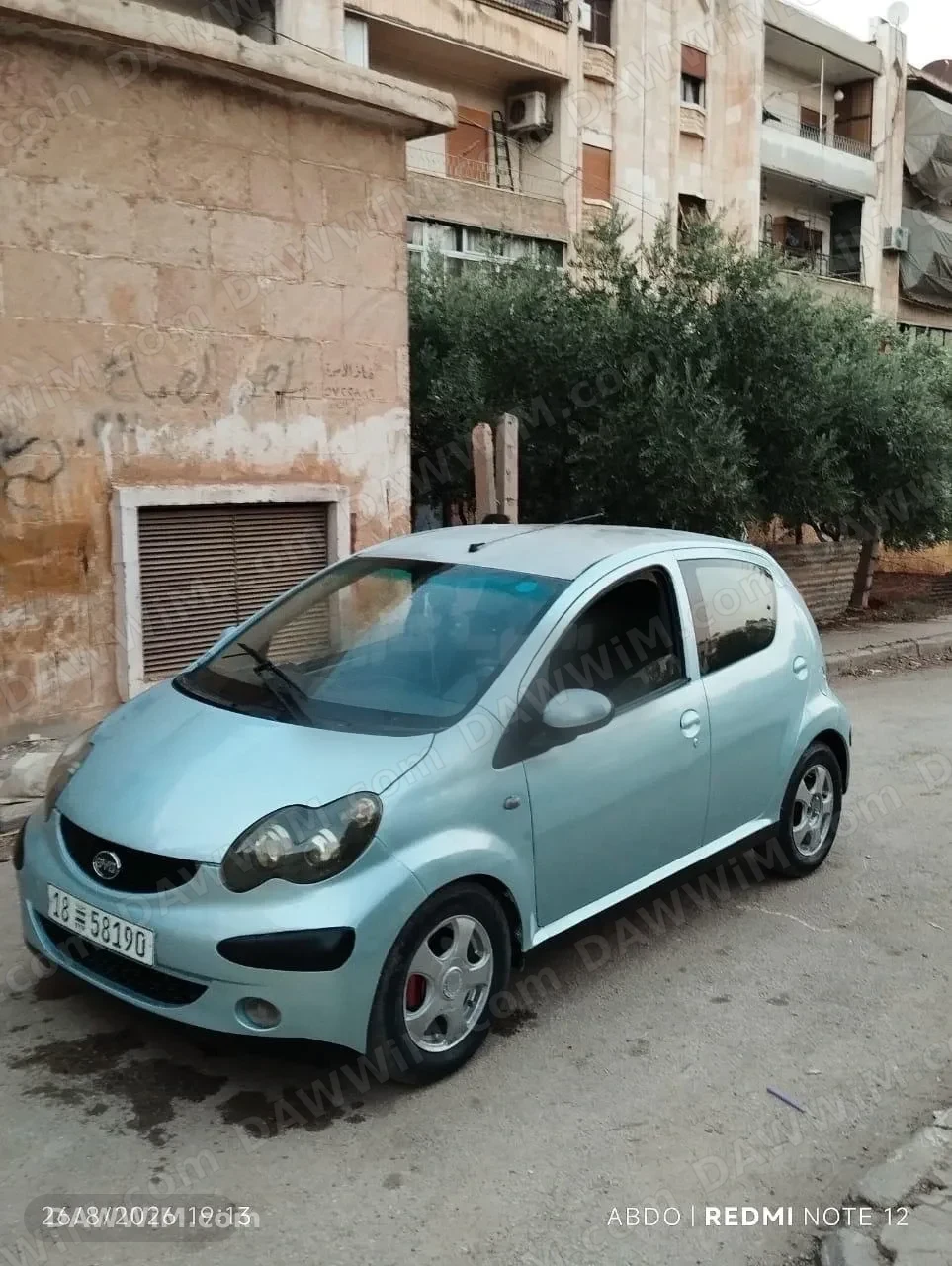 سيارة بي واي دي BYD FD موديل 2010 للبيع