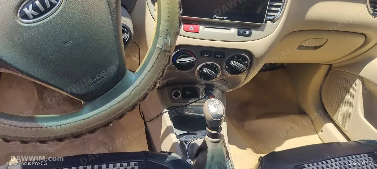 كيا ريو 2008 ناقل عادي